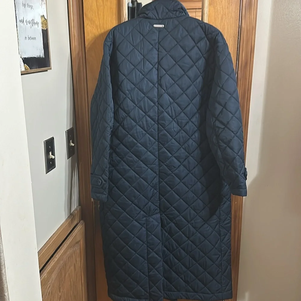 Rebecca Minkoff Black Quilted Coat - Picture 8 of 8